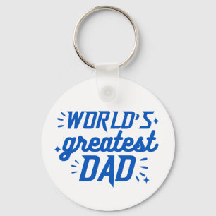 Mooiste papa van de wereld sleutelhanger