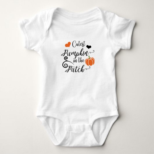 mooiste pompoen in de patch romper (Voorkant)