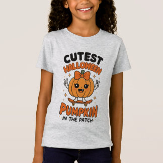 Mooiste Pompoen in de Patch – Schattig Halloween  T-shirt