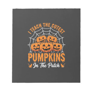 Mooiste Pompoenen In De Patch Leerkracht Halloween Notitieblok