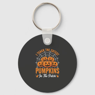 Mooiste Pompoenen In De Patch Leerkracht Halloween Sleutelhanger