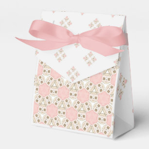 Mooiste stinkende roze doos!  Baby Shower Bruiloft Bedankdoosjes