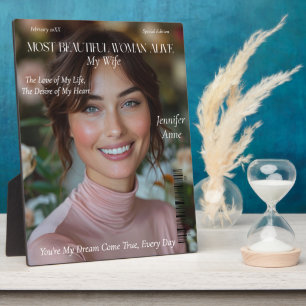 Mooiste vrouw levend vrouw vriendin fotoplaat