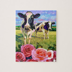 MOOKOEIEN VOOR HET MELLEN VAN ROZEN LEGPUZZEL