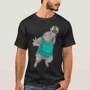 Mool Handbalspeler Handbal Sport T-shirt