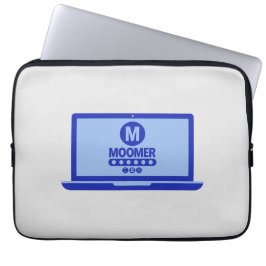 Moomer Log in Laptop Sleeve 13 inch