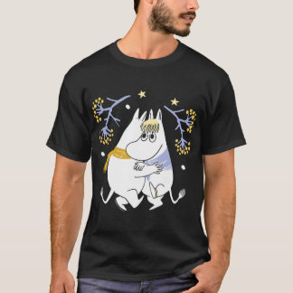 Moomin Verliefd Moomintroll Hart T-shirt