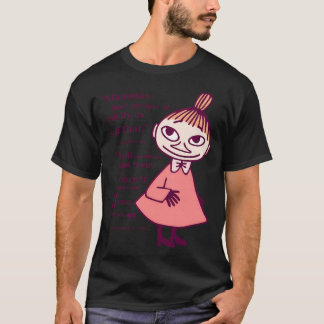 Moomin's Eerste Sneeuw Schepsel Karakter Herfst T-shirt