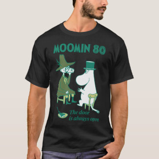 Moomintroll gaat door met wintersportspelen t-shirt