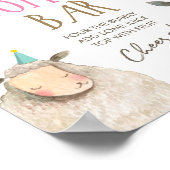 Moomosa Bar Mimosa Farm Animals Barnyard Birthday Poster (Hoek)