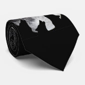 Moon 3 Wolf Stropdas (Opgerold)