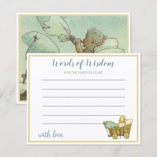  Moon and Stars Baby shower (Voorkant / Achterkant)