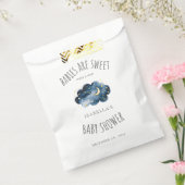 Moon and Stars Baby shower Favorietentas Bedankzakje (Gezegeld)