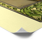 Moon and Stars by Alphonse Mucha Poster (Coin)