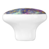 "Moon and Stars" Drawer Knob Pull (Gold-Etc) Keramische Knop (Zijkant)