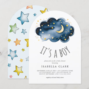 Moon and Stars: een uitnodiging voor een Baby show