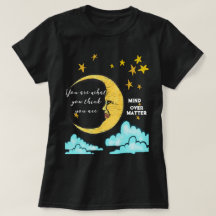 Moon and stars Mind over Matter shirt kwaadaardig 