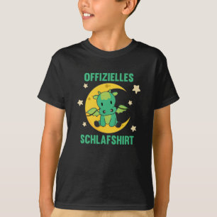 Moon Animal Dragon Officiële Slaapdraak Shirt