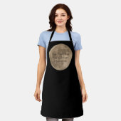 Moon Aprons Apron - Aangepaste Mon Aprons Schort (Gedragen)