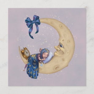 Moon Baby Elf Kaart