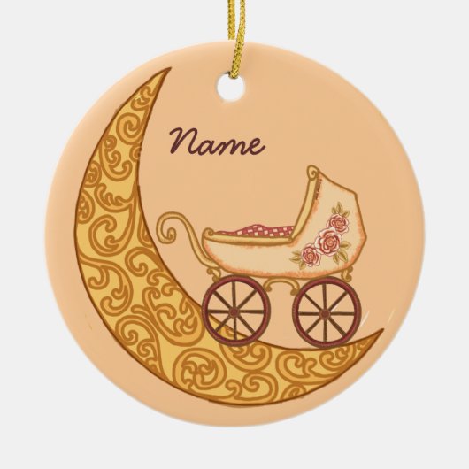 Moon Baby ornament (Voorkant)