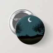 Moon Balloon Ronde Button 5,7 Cm (Voorkant /achterkant)