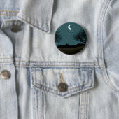 Moon Balloon Ronde Button 5,7 Cm (In situ)