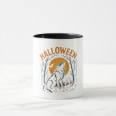 Moon & Bat Halloween mok (Midden)