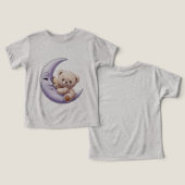 Moon Beer Peuter Tshirt (Ontwerp Voorkant & Achterkant)