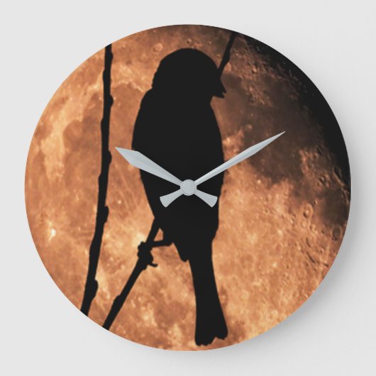 Moon Bird Klok (Voorkant)