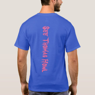 (Moon Blue) STH Logo T-Shirt met ruggengraat