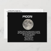 Moon Briefkaart (Voorkant / Achterkant)