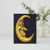 Moon Briefkaart (Staand voorkant)