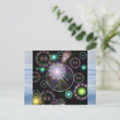 Moon Briefkaart (Staand voorkant)