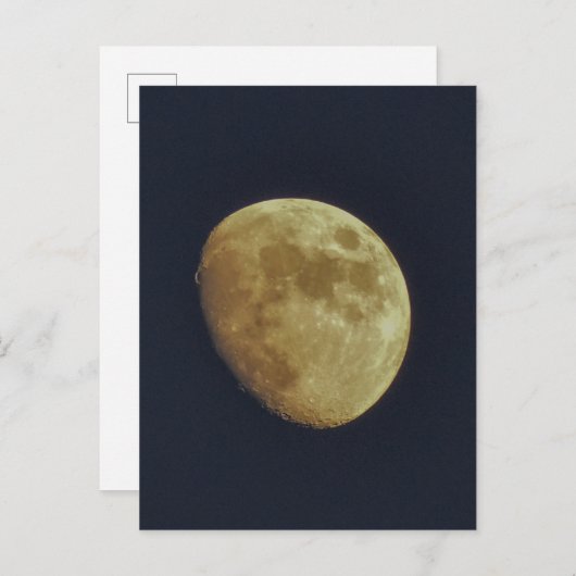 Moon Briefkaart (Voorkant / Achterkant)