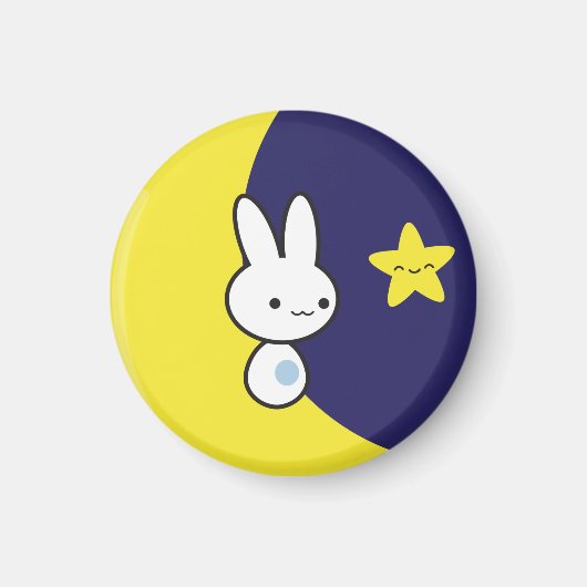 Moon Bunny Magneet (Voorkant)