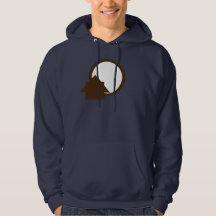 Moon Cabin: BenaderbareWolf Hoodie door JH Thornto