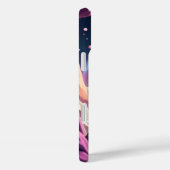 Moon Cartoon Astronaut Art Case-Mate iPhone Case (Achterkant / Rechts)