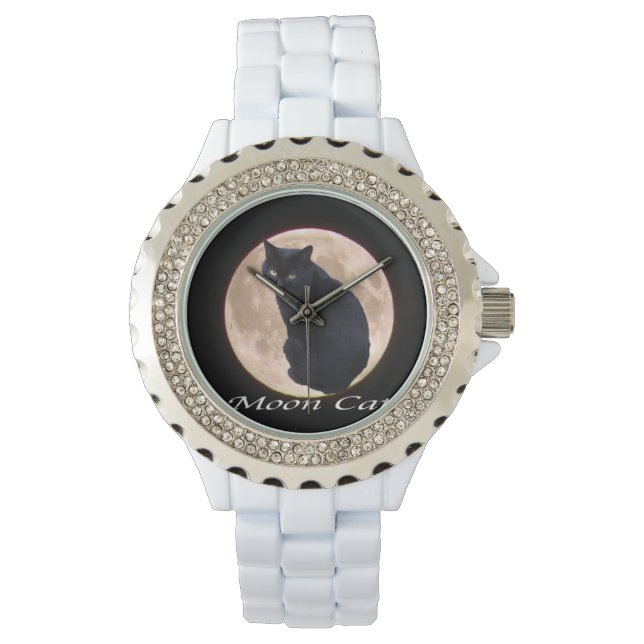 MOON CAT HORLOGE (Voorkant)