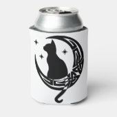 Moon Cat | Keltische maan Blikjeskoeler (Blikje Achterkant)