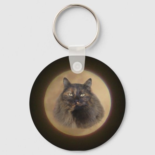Moon Cat Sleutelhanger (Voorkant)