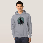 Moon Cat Sweat - shirt à capuche 2023 (Devant entier)