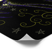 Moon Cats nacht Poster (Hoek)