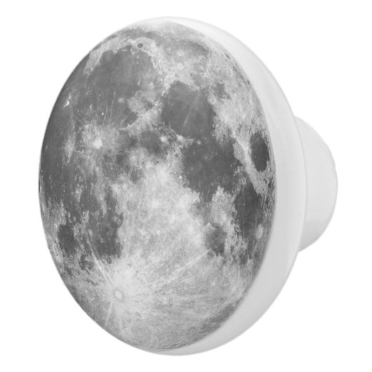 Moon Ceramic Pull/ Knob Keramische Knop (Rechts)