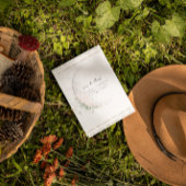 Moon Child | Baby shower van Boho Hippie Bedankkaart