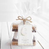 Moon Child | Boho Hippie Baby shower Bedankt Cadeaulabel