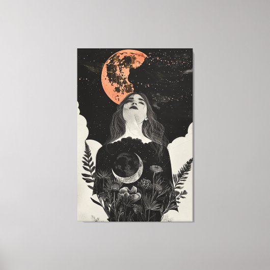 Moon Child Canvas Afdruk (Voorkant)