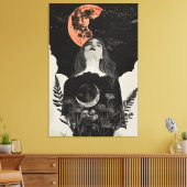 Moon Child Canvas Afdruk (Insitu (Woonkamer))