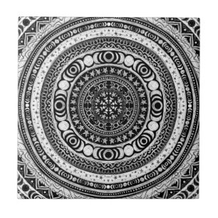 Moon Child Mandala Triple Moon Witch Tegeltje