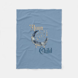 Moon Child Nursery Fleece Deken